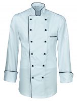Kochjacke mit Paspel PREMIUM regular fit