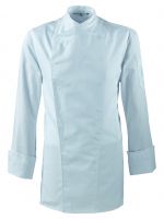 Kochjacke fr Herren regular fit PREMIUM mit Satinstreifen